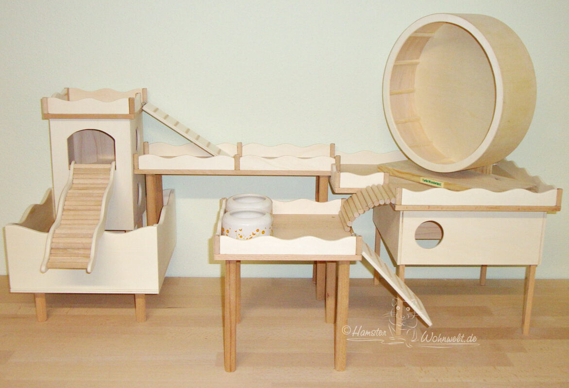 Die Hamster-Wohnwelt-Einrichtung - Hamster Wohnwelt